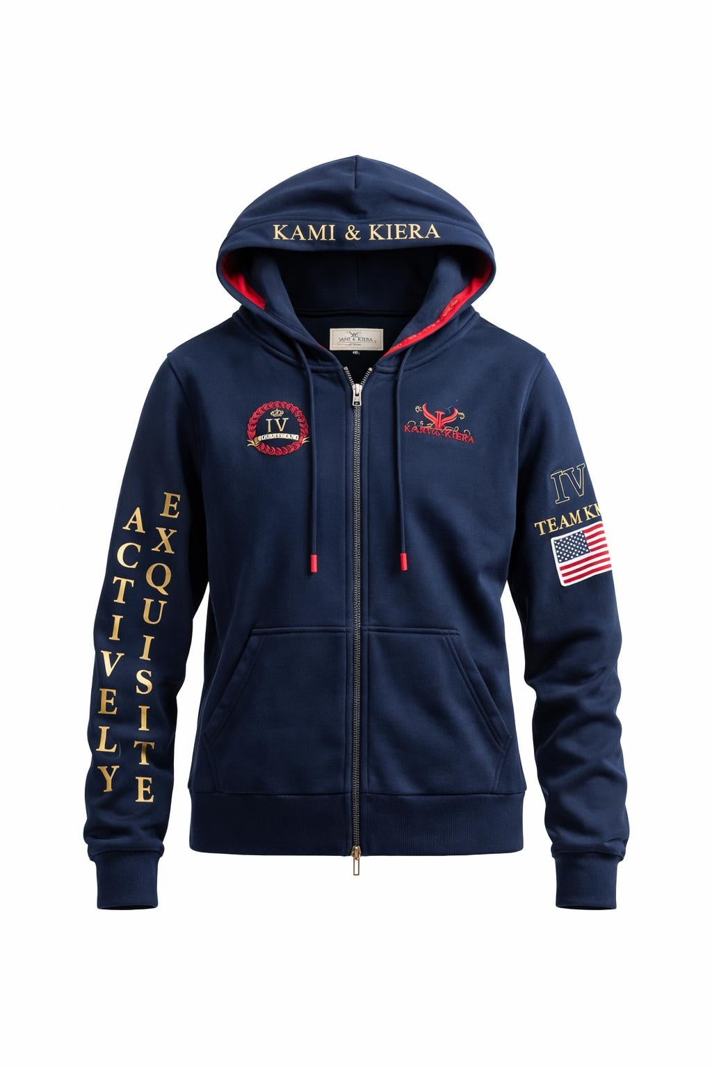 Signature Zip Up Hoodie