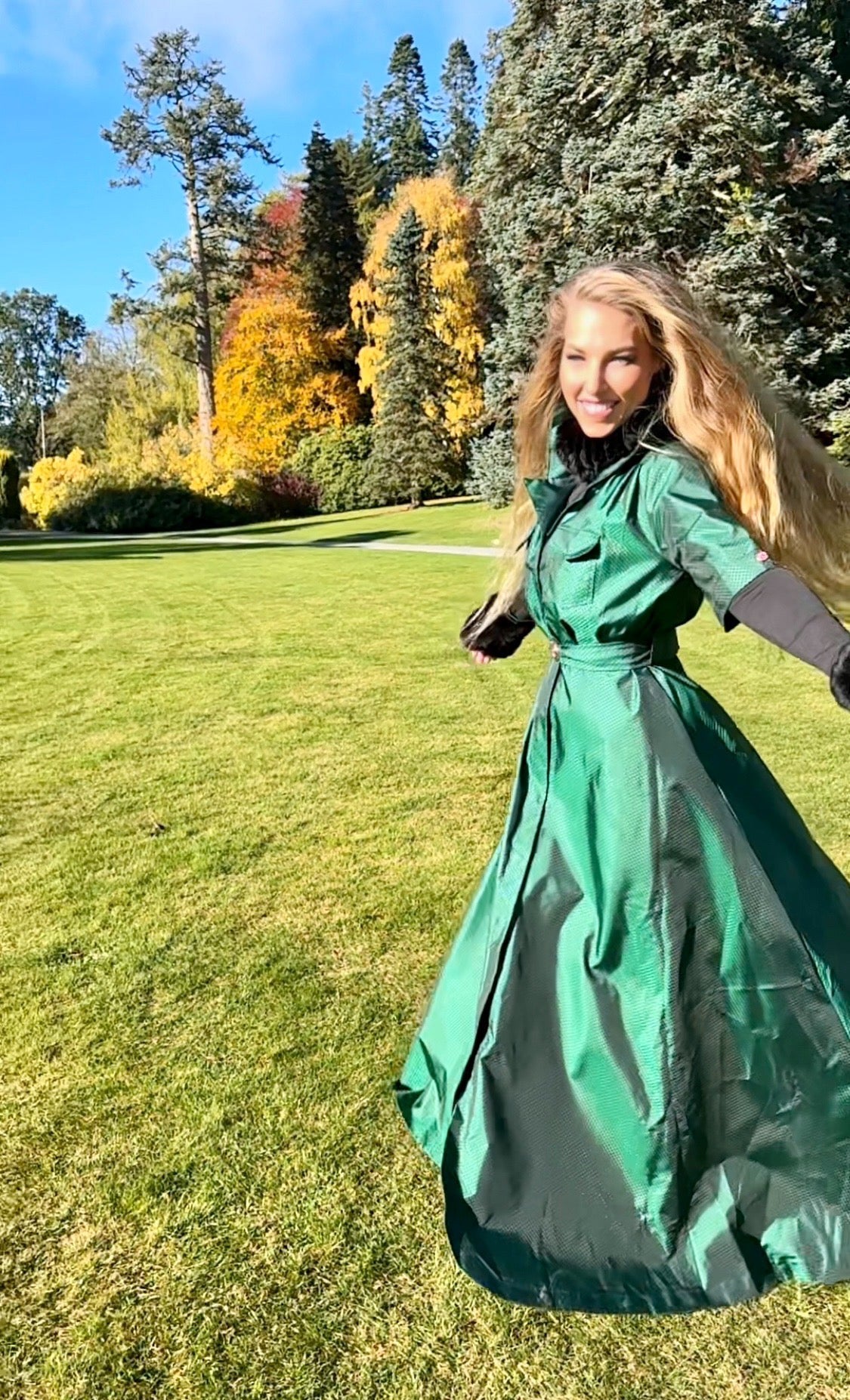 Windbreaker Rain Dress – Kami and Kiera